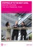 Stepping up to the next level Magyar Telekom The 2012 financial year