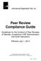 Peer Review Compliance Guide