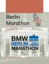 Berlin Marathon. September 16th, 2018