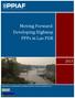 Moving Forward: Developing Highway PPPs in Lao PDR