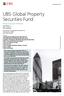 UBS Global Property Securities Fund