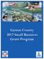 Gaston County 2017 Small Business Grant Program