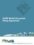 ACRE Model Document Hiring Agreement