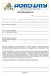 Subcontractor Work Authorization Form