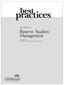 best practices Reserve Studies/ Management Published by Foundation for Community Association Research