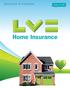 Document of Insurance. Keep me safe. Home Insurance