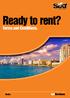 Ready to rent? Terms and Conditions. Florida