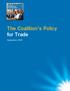 The Coalition s Policy for Trade