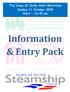 Information & Entry Pack