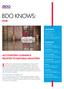 BDO KNOWS: In the aftermath of recent natural disasters including Hurricanes Harvey, Irma, and FASB ACCOUNTING GUIDANCE RELATED TO NATURAL DISASTERS