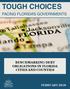 TOUGH CHOICES FACING FLORIDA S GOVERNMENTS BENCHMARKING DEBT OBLIGATIONS IN FLORIDA CITIES AND COUNTIES