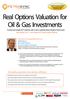 Real Options Valuation for