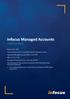 Infocus Managed Accounts. Investment Menu