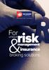 For. risk. unique. &insurance. management. broking solutions