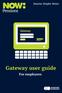 Gateway Gateway user guide For employers