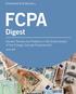 Table of Contents Recent Trends and Patterns in FCPA Enforcement