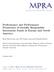 Performance and Performance Persistence of Socially Responsible Investment Funds in Europe and North America