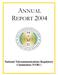 ANNUAL REPORT National Telecommunications Regulatory Commission (NTRC)