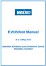 Exhibition Manual. 9 & 10 May Aberdeen Exhibition and Conference Centre, Aberdeen, Scotland