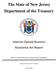 The State of New Jersey Department of the Treasury