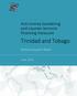 Anti-money laundering and counter-terrorist financing measures. Trinidad and Tobago. Mutual Evaluation Report