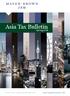 Asia Tax Bulletin. Spring 2018 MAYER BROWN JSM 1