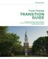Fund Change TRANSITION GUIDE. This guide will help you better understand the upcoming Dartmouth College Retirement Plans investment option changes.