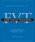 FREDERIC W. COOK & CO., INC. FVT FAIR VALUE TRANSFER. Alternative Approach to Measuring Aggregate Long-Term Incentive Grant Values