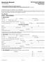 Reinstatement Application for Life Insurance Florida Version