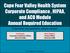Cape Fear Valley Health System Corporate Compliance, HIPAA, and ACO Module Annual Required Education