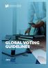 GLOBAL VOTING GUIDELINES