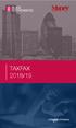 TAXFAX 2018/19. Private clients. Corporate and business. Property. Employment