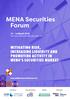 MENA Securities Forum
