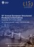 15th Annual European Structured Products & Derivatives Awards Shortlist 2018