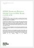 SPDR Thomson Reuters Global Convertible Bond UCITS ETF