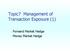 Topic7 Management of Transaction Exposure (1)