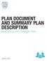 PLAN DOCUMENT AND SUMMARY PLAN DESCRIPTION. Mayo Long Term Disability Plan