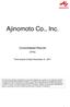 Ajinomoto Co., Inc. Consolidated Results [IFRS] Third Quarter Ended December 31, 2017