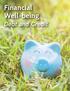 Financial Well-being. Debt and Credit