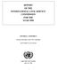 REPORT OF THE INTERNATIONAL CIVIL SERVICE COMMISSION FOR THE YEAR 1990