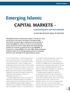 Emerging Islamic CAPITAL MARKETS -