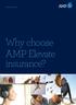 AMP Elevate insurance. Why choose AMP Elevate insurance?