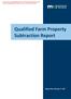 Qualified Farm Property Subtraction Report
