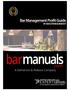 BAR MANUALS. Bar Math Made Simple. Written By Preston Rideout & Ryan Dahlstrom. By Dahlstrom & Rideout