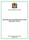 THE UNITED REPUBLIC OF TANZANIA GUIDELINES FOR THE PREPARATION OF PLANS AND BUDGET 2018/19