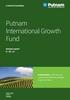Putnam International Growth Fund