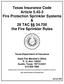 Texas Insurance Code Article Fire Protection Sprinkler Systems & 28 TAC the Fire Sprinkler Rules