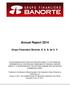 Annual Report Grupo Financiero Banorte, S. A. B. de C. V.