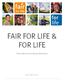 FAIR FOR LIFE & FOR LIFE. Procedure for Scheme Revision