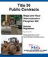 Title 36 Public Contracts